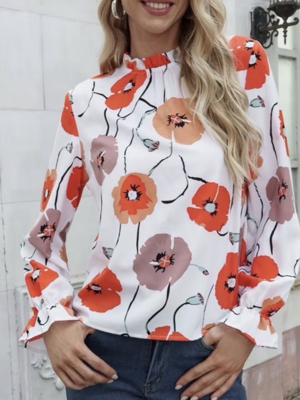 Women floral blouse from SHEIN